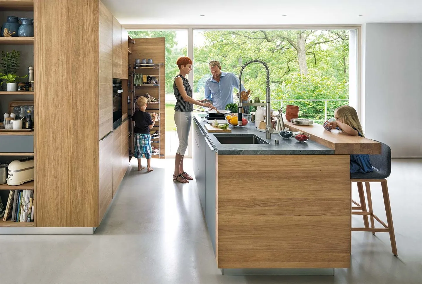 Modern Wood Kitchen
